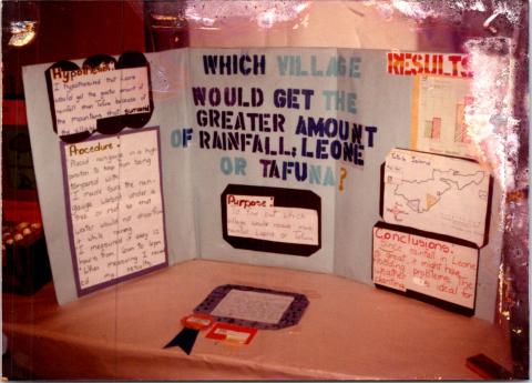 Science Fair 1989